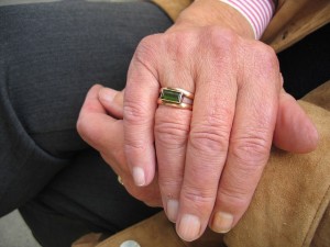 Two People Holding Hands