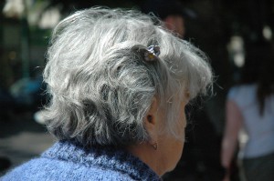 Woman with Gray Hair